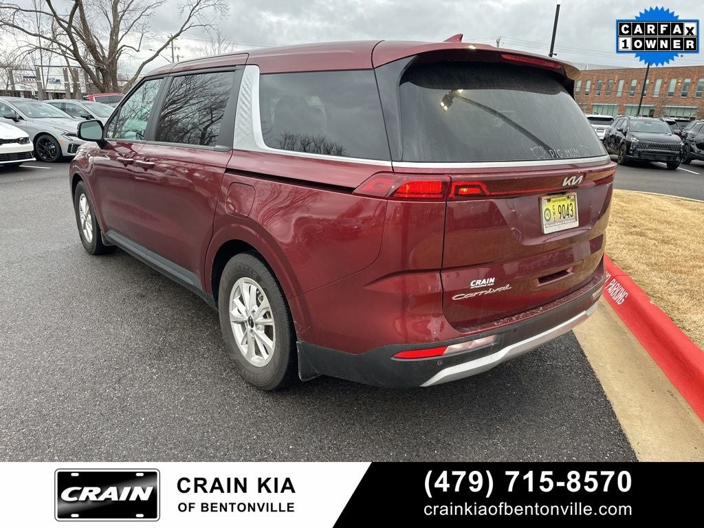 2022 Kia Carnival LXS - 8 SEATS / CLEAN CARFAX / ONE OWNER