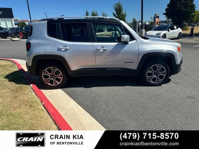 2018 Jeep Renegade Limited - 4WD / PANORAMIC SUNROOF / CLEAN CARFAX