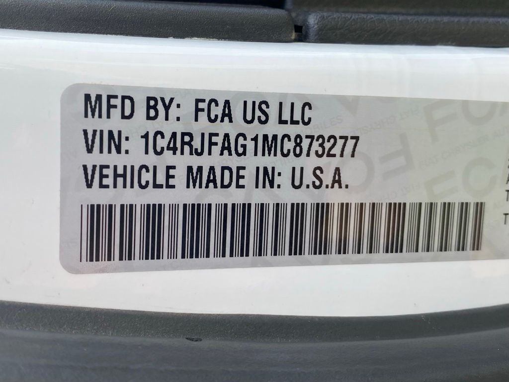 2021 Jeep Grand Cherokee Laredo X 4X4 / ONE OWNER