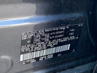 2024 Toyota RAV4 LE ONE OWNER / AWD