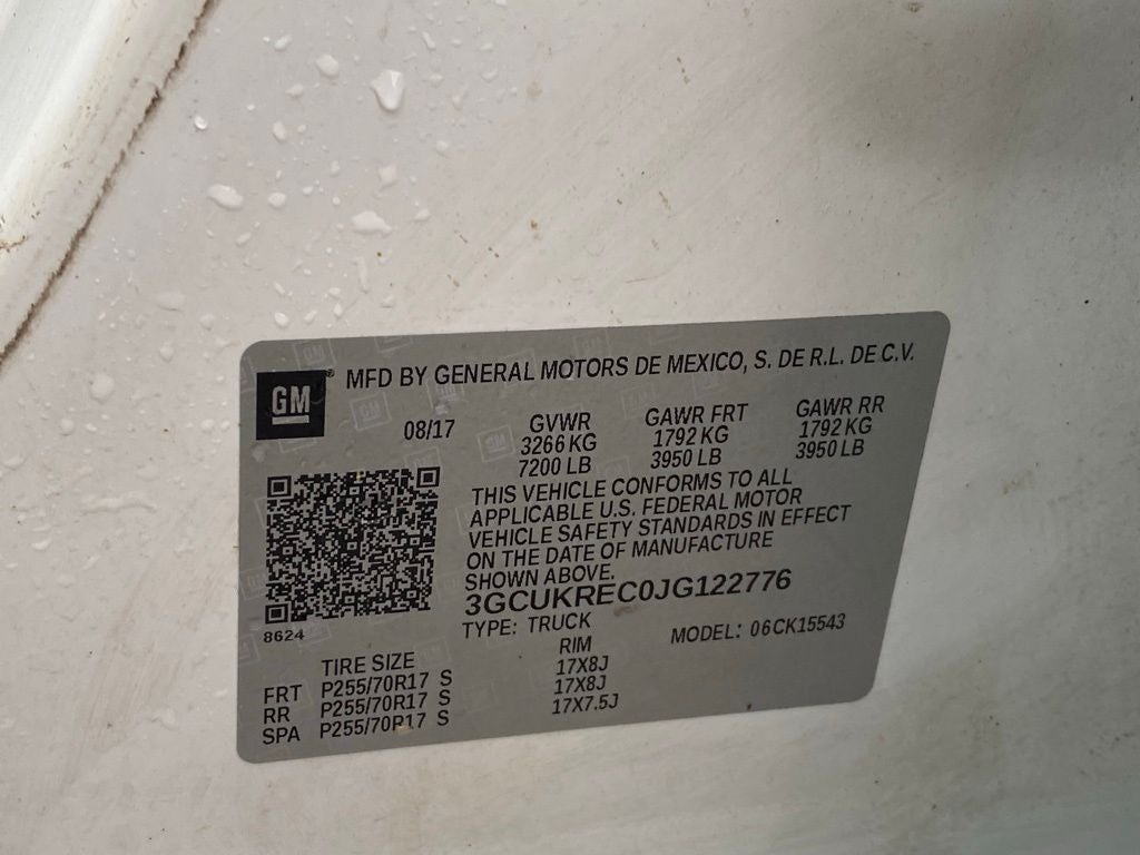 2018 Chevrolet Silverado 1500 LT LT1