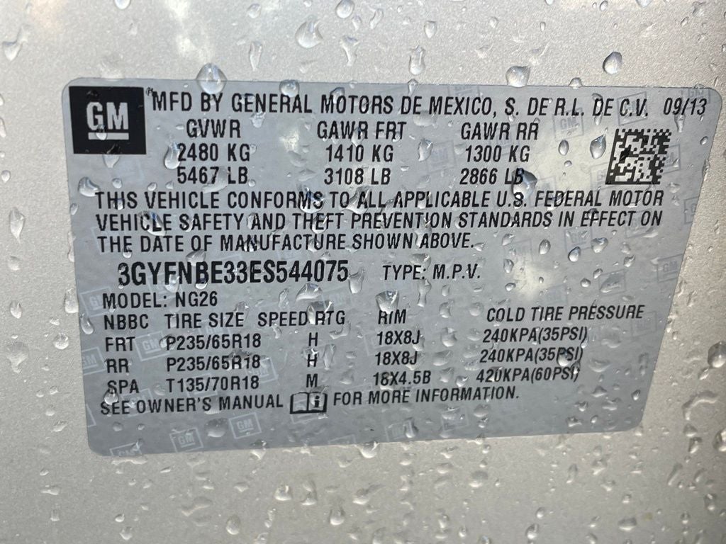 2014 Cadillac SRX Luxury