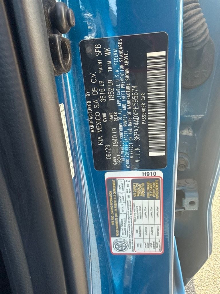 2023 Kia Rio S TECH PACK / ONE OWNER