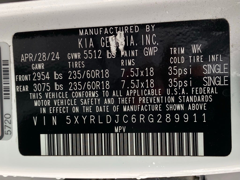 2024 Kia Sorento S AWD / LEATHER / NAV