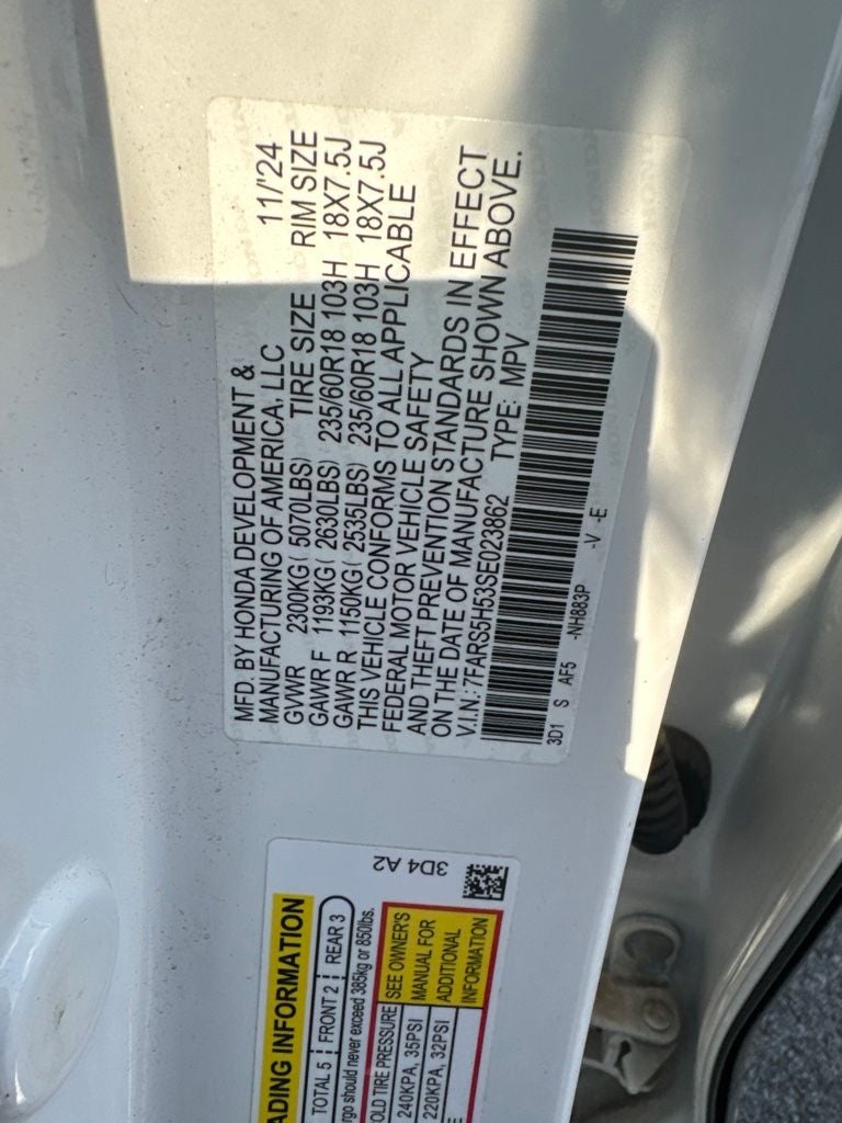 2025 Honda CR-V Hybrid Sport