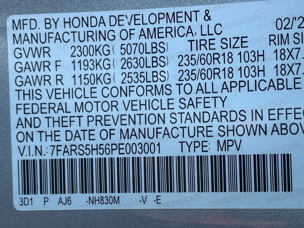 2023 Honda CR-V Hybrid Sport MOONROOF / HEATED SEATS