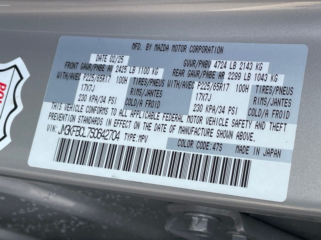 2025 Mazda Mazda CX-5 2.5 S Preferred Package