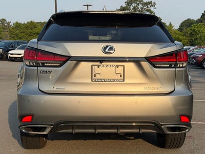 2021 Lexus RX 350 F Sport Handling