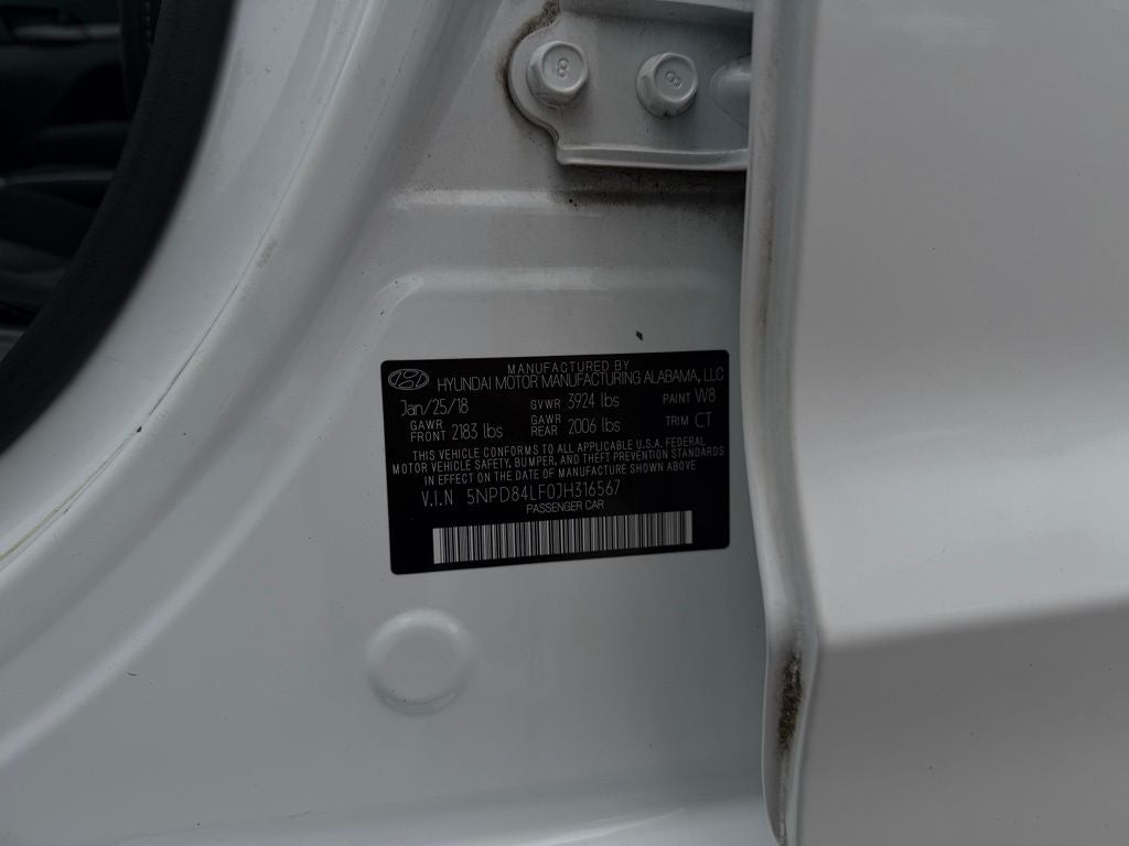 2018 Hyundai ELANTRA SEL