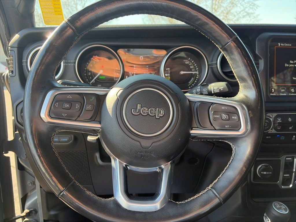 2021 Jeep Wrangler Unlimited Sahara 4xe LIFT, TIRES, LEATHER, CLEAN CARFAX