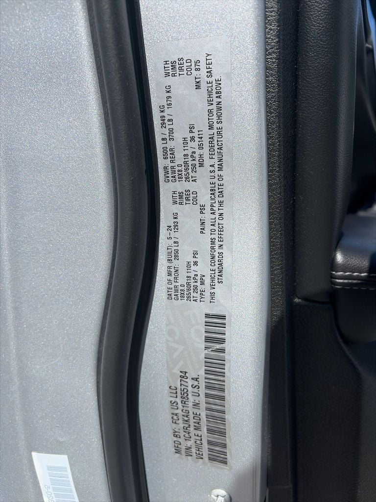 2024 Jeep Grand Cherokee L Altitude Clean 1-OWNER CARFAX