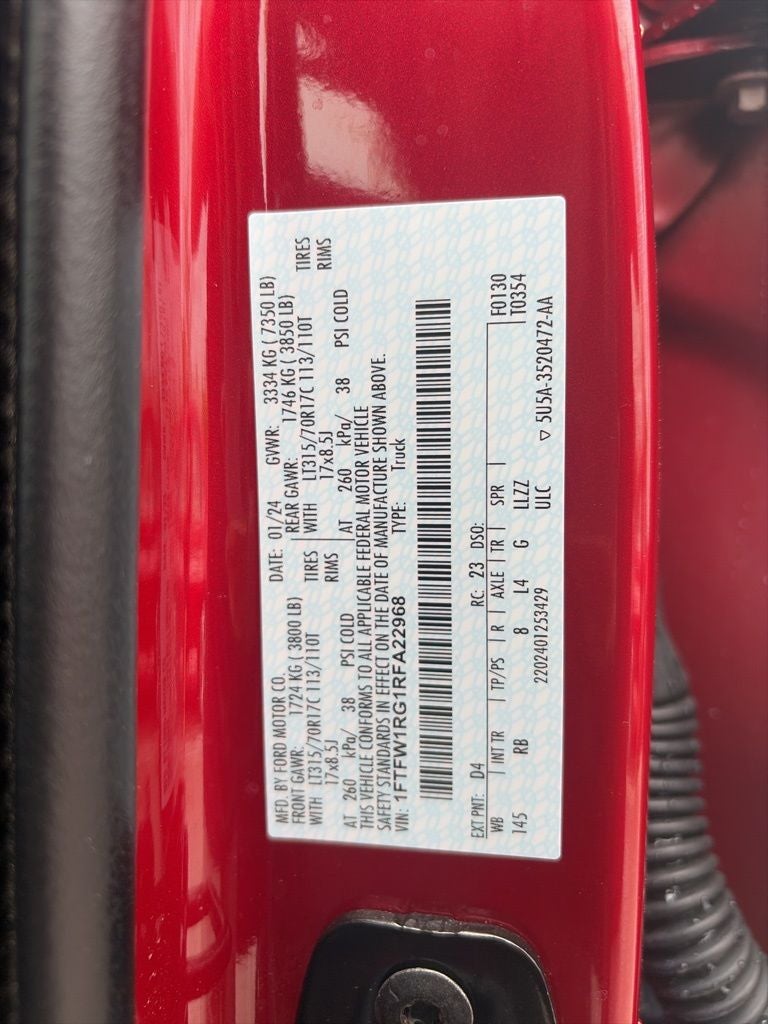 2024 Ford F-150 Raptor 1 OWNER CLEAN CARFAX