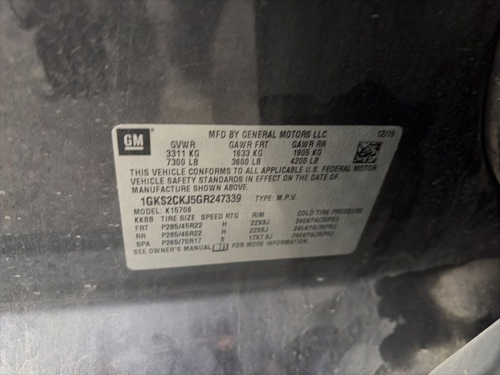 2016 GMC Yukon Denali