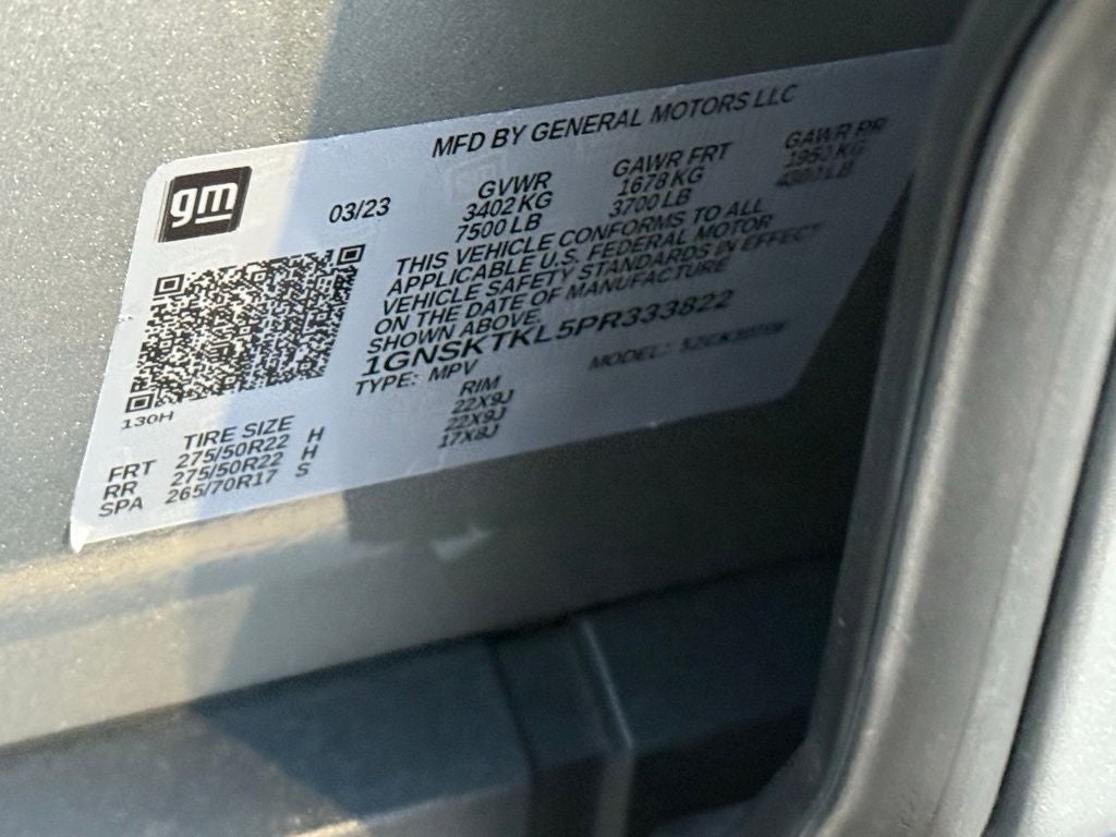 2023 Chevrolet Tahoe High Country