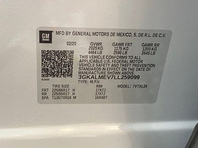 2020 GMC Terrain SLE