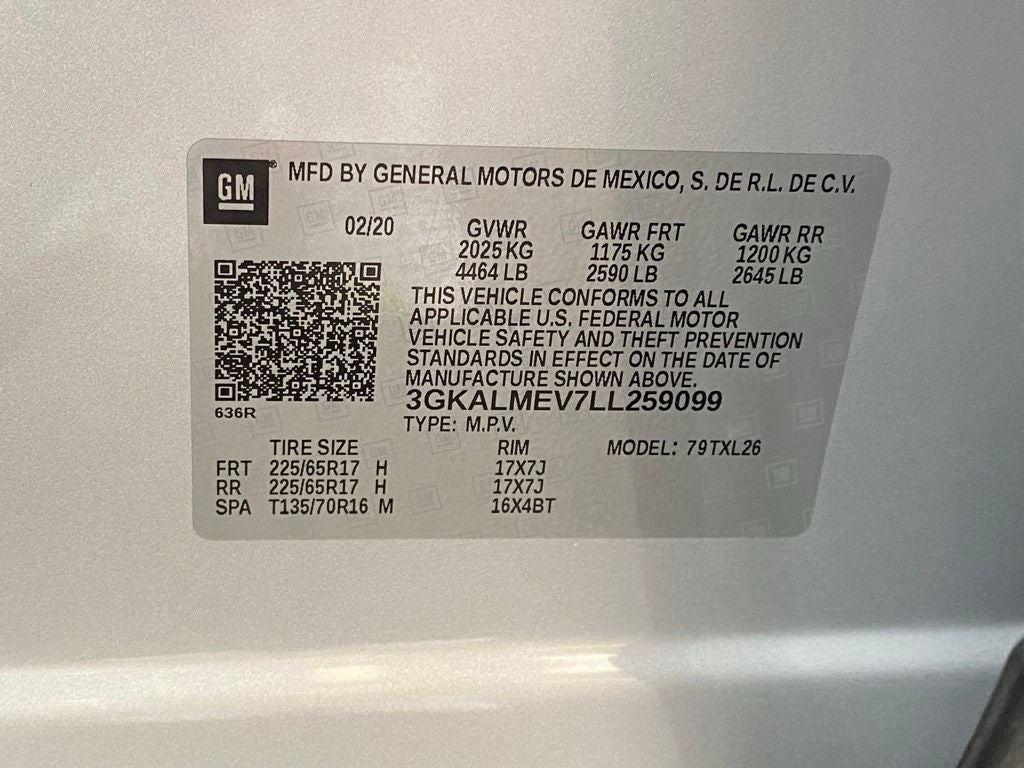 2020 GMC Terrain SLE