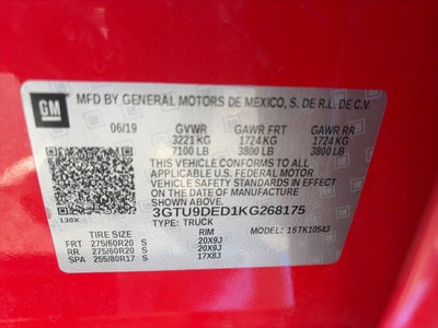 2019 GMC Sierra 1500 SLT New Tires Very Nice!