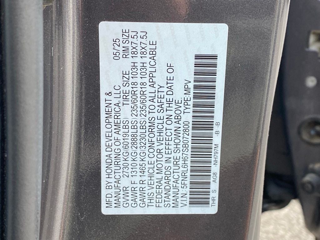 2025 Honda Odyssey EX-L