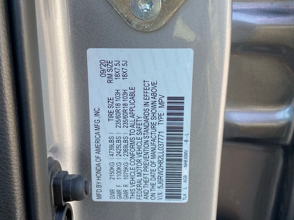 2020 Honda CR-V EX-L