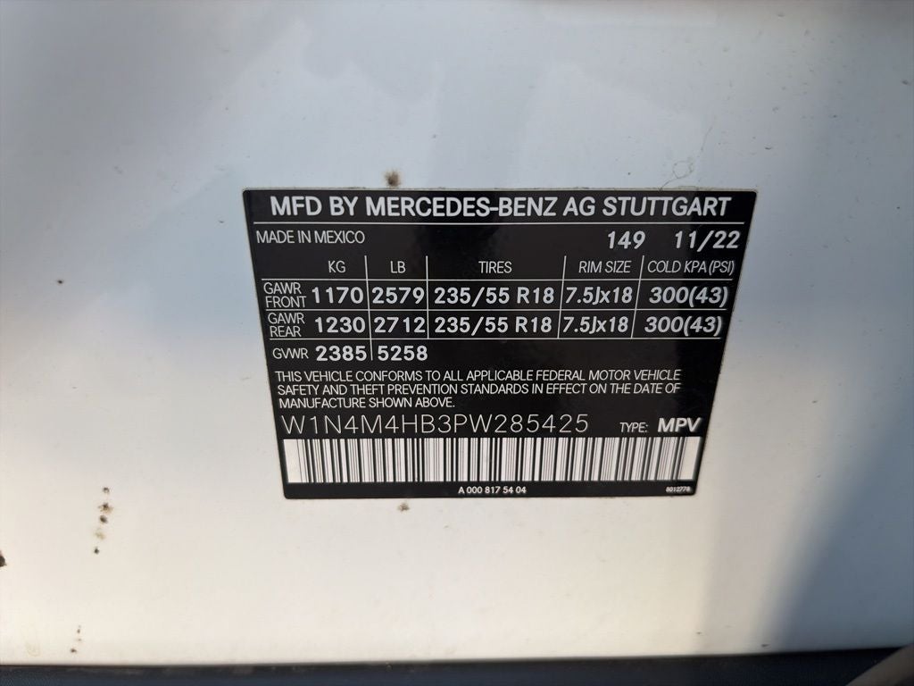 2023 Mercedes-Benz GLB GLB 250 4MATIC®