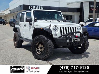 2017 Jeep Wrangler Unlimited Sport LIFTED AFTERMARKET WHEELS WINCH