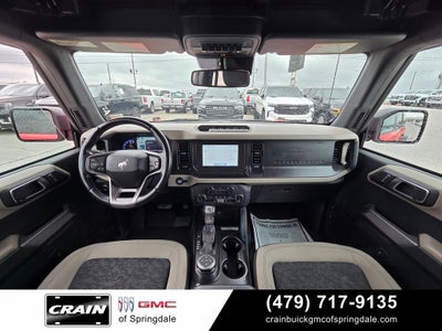 2022 Ford Bronco Wildtrak Sasquatch / Hard Top / Towing
