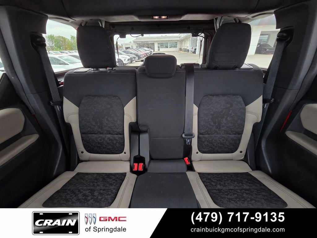 2022 Ford Bronco Wildtrak Sasquatch / Hard Top / Towing