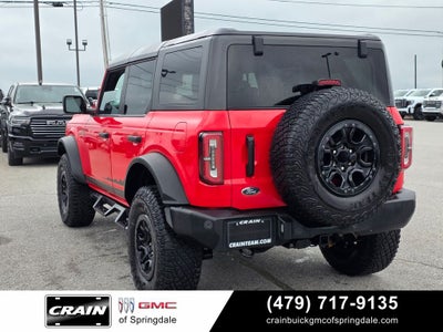 2022 Ford Bronco Wildtrak Sasquatch / Hard Top / Towing