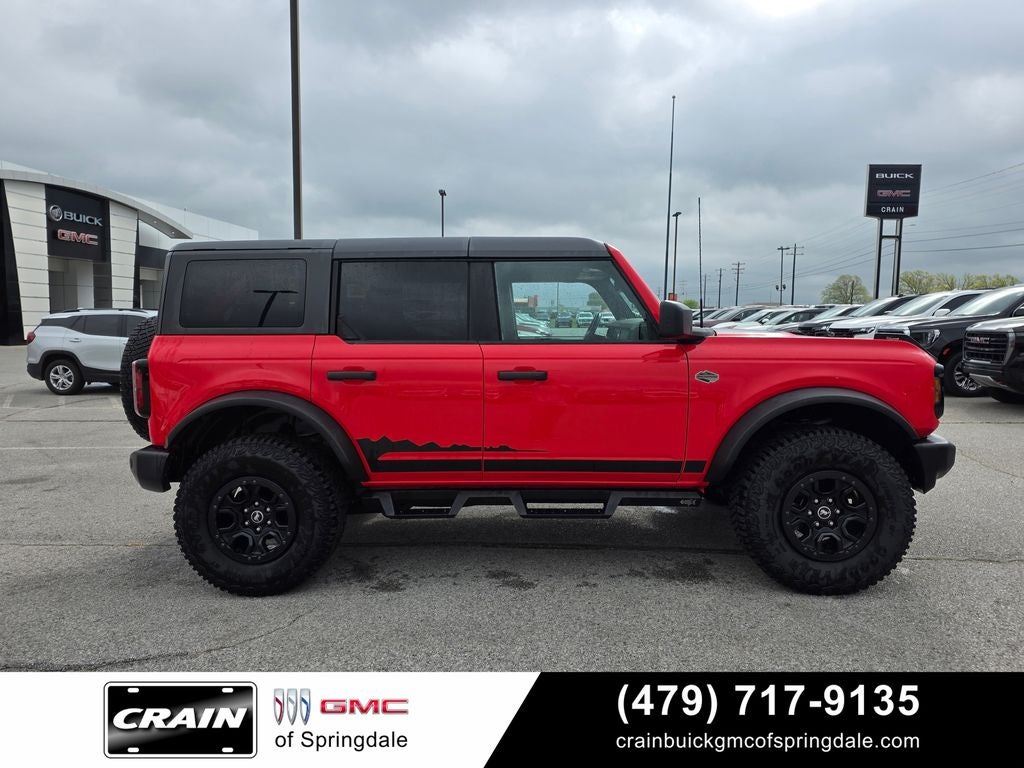 2022 Ford Bronco Wildtrak Sasquatch / Hard Top / Towing