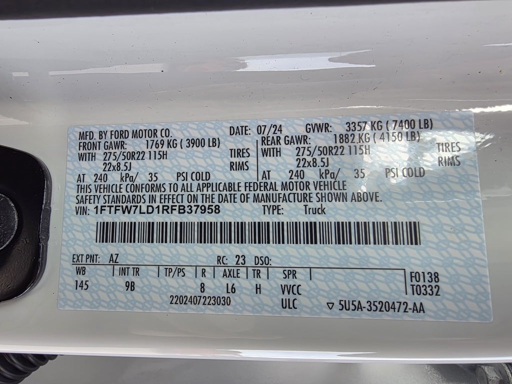 2024 Ford F-150 Platinum