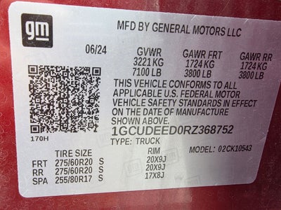 2024 Chevrolet Silverado 1500 RST