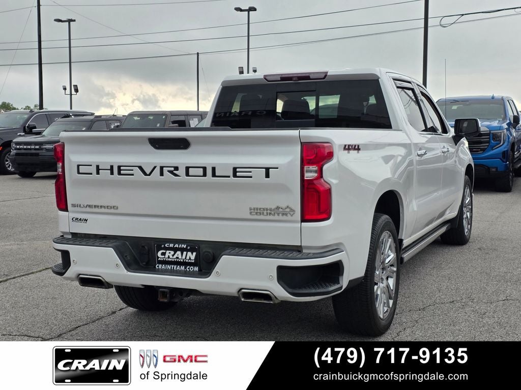 2019 Chevrolet Silverado 1500 High Country Deluxe / 22" Wheels