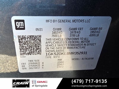 2021 GMC Yukon Denali