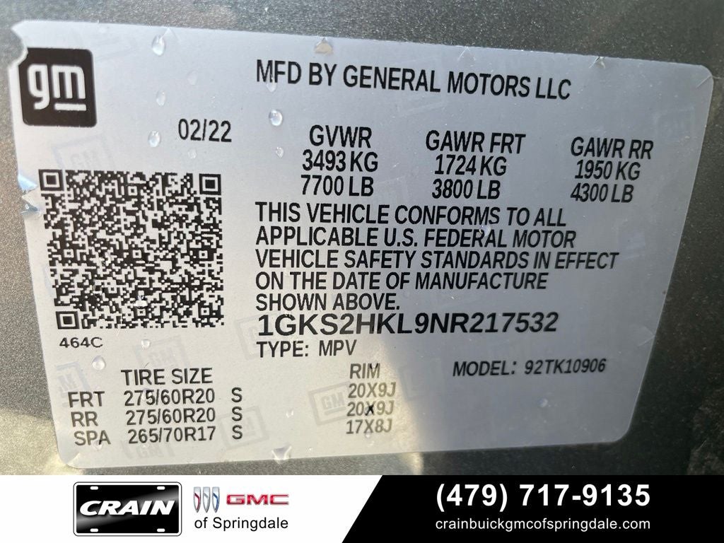 2022 GMC Yukon XL AT4