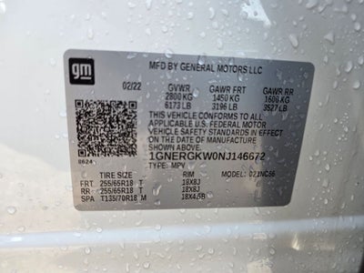 2022 Chevrolet Traverse LT 1LT