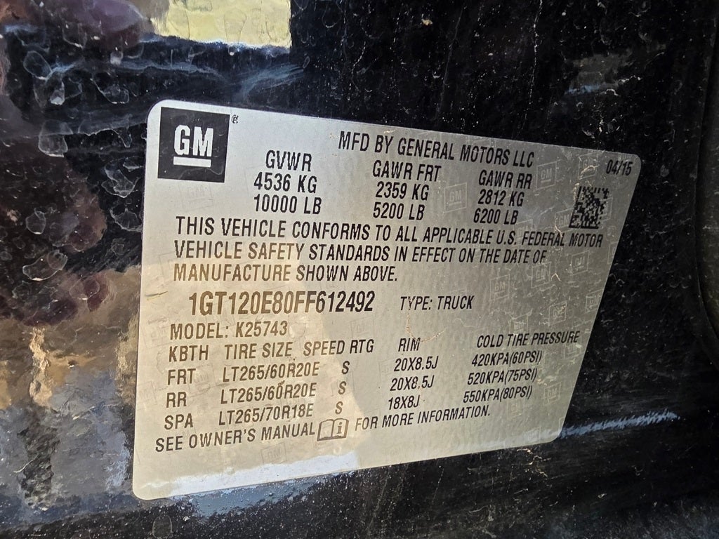 2015 GMC Sierra 2500HD Denali DURAMAX / SUNROOF /LOW MILES