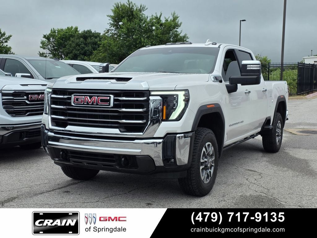 2024 GMC Sierra 2500HD SLT Leather Heated Ventellated Seats