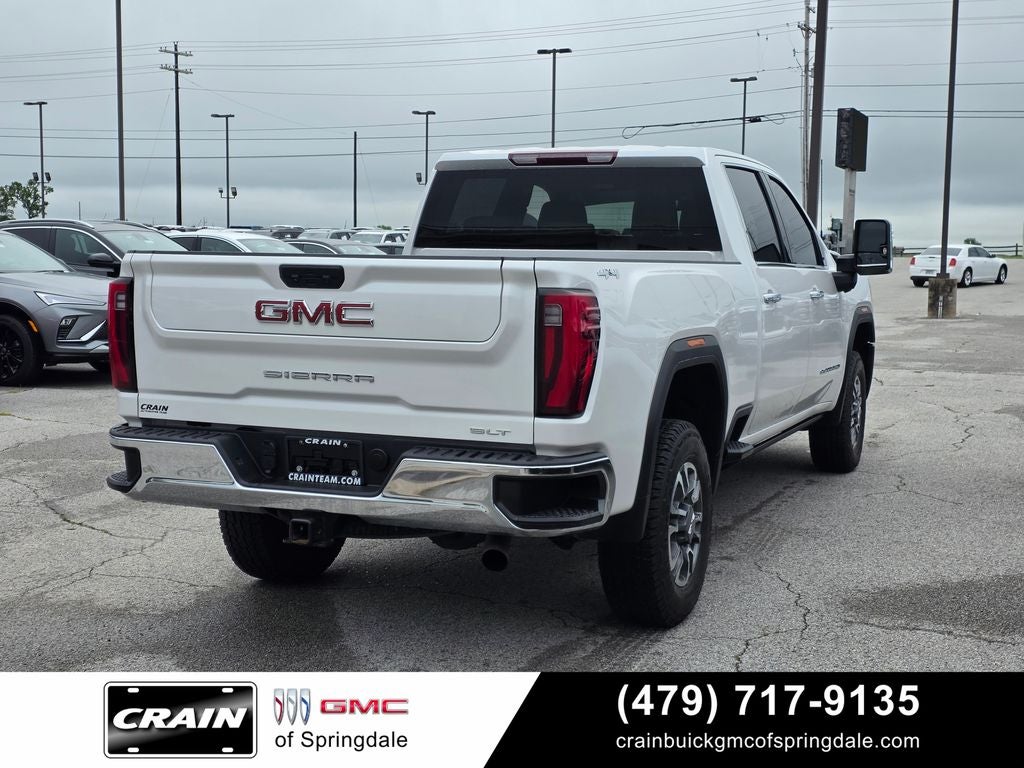 2024 GMC Sierra 2500HD SLT Leather Heated Ventellated Seats