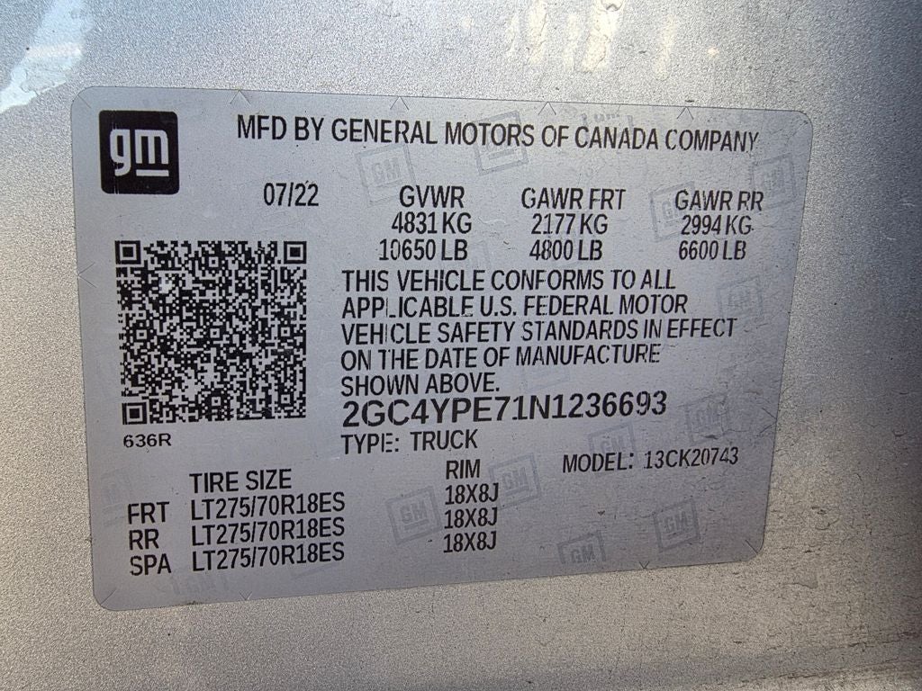 2022 Chevrolet Silverado 2500HD LTZ