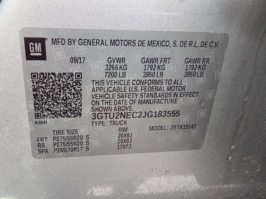 2018 GMC Sierra 1500 SLT