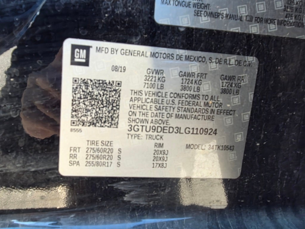 2020 GMC Sierra 1500 SLT