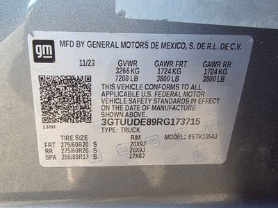 2024 GMC Sierra 1500 SLT