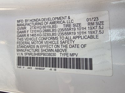 2023 Honda Odyssey Touring