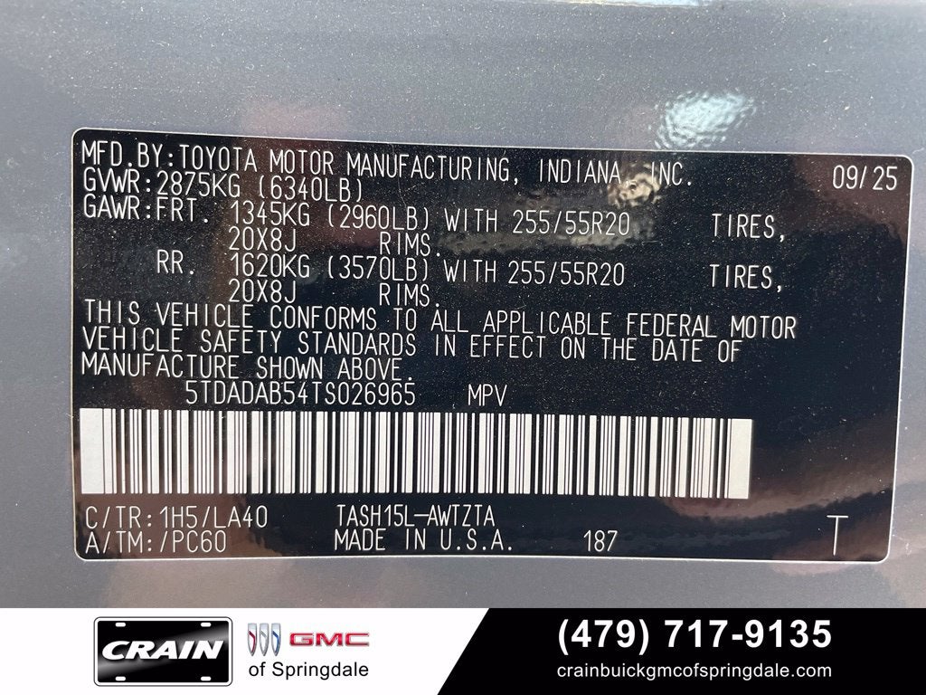 2026 Toyota Grand Highlander Hybrid MAX Platinum