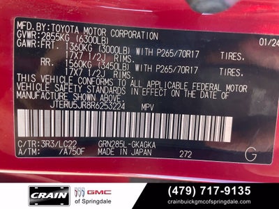 2024 Toyota 4Runner TRD Off-Road Premium