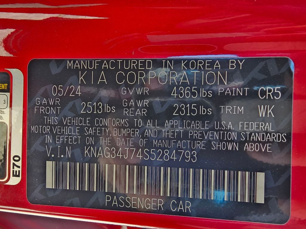 2025 Kia K5 EX