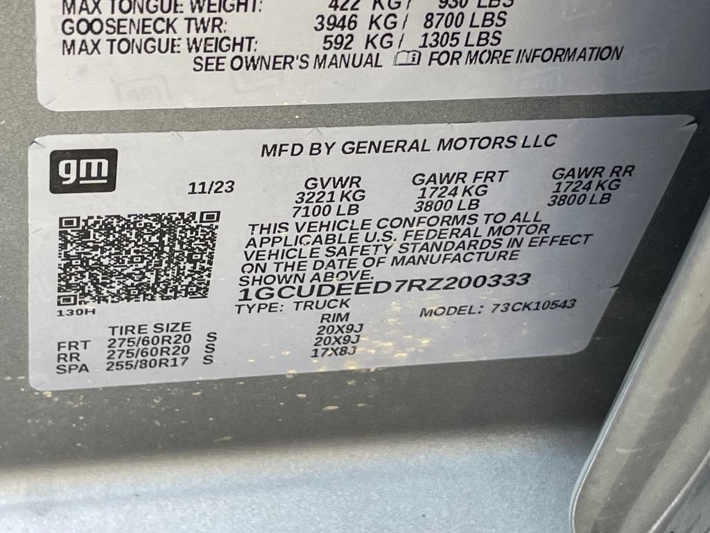 2024 Chevrolet Silverado 1500 RST