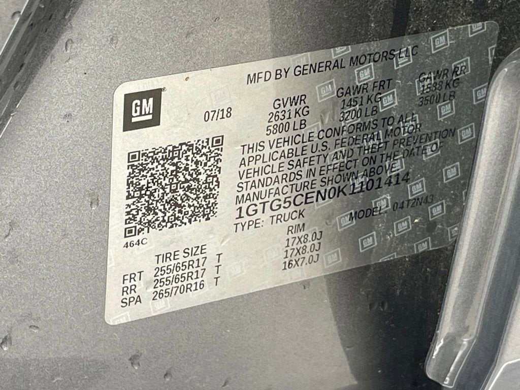 2019 GMC Canyon 2WD SLE