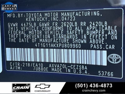 2023 Toyota Camry SE