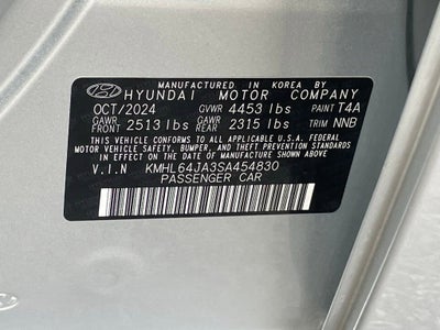 2025 Hyundai SONATA SEL